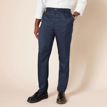 Amazon Essentials Slim-Fit Dress Pants for Men, Navy