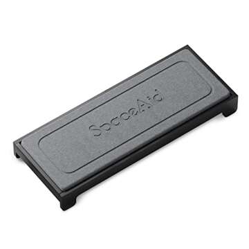 SpaceAid DryingNeat Sink Organizer, Instant Dry Sink Caddy Organizers, Kitchen Sponge Soap Holder Dispenser, Countertop Fast Drying Counter Tray Rack (Bamboo Rack, Black)