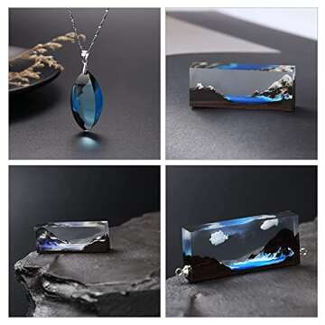 iSuperb 5 Pieces Sandalwood Crafting Kit for DIY Projects