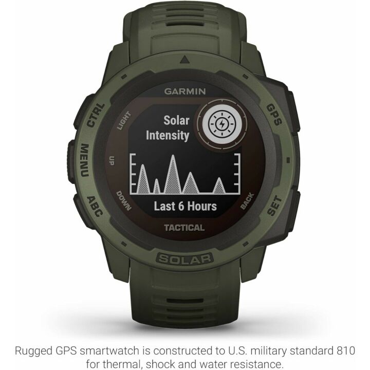 Garmin Instinct Solar Rugged Outdoor Smartwatch