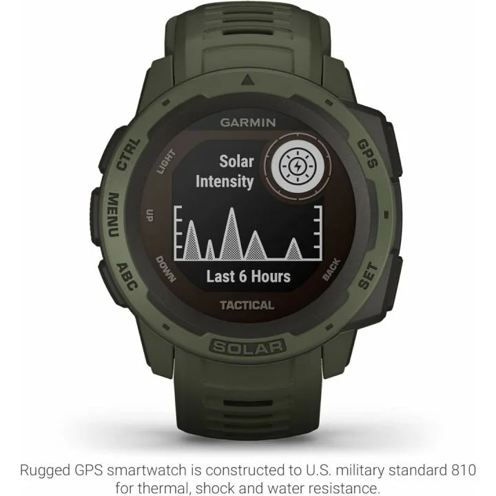 Garmin Instinct Solar Rugged Outdoor Smartwatch
