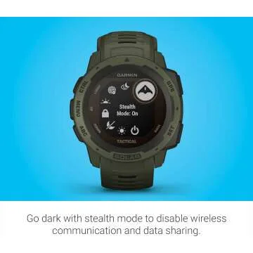 Garmin Instinct Solar Rugged Outdoor Smartwatch