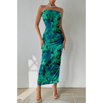 PRETTYGARDEN Women's Maxi Bodycon Dress for Summer Events