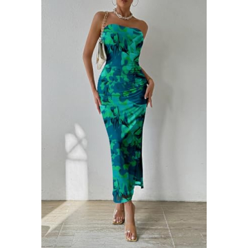 PRETTYGARDEN Women's Maxi Bodycon Dress for Summer Events