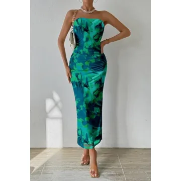 PRETTYGARDEN Women's Maxi Bodycon Dress for Summer Events