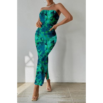 PRETTYGARDEN Women's Maxi Bodycon Dress for Summer Events