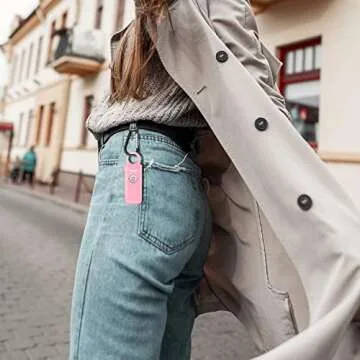 The Original Personal Safety Alarm for Womenn by Women– Loud Siren Birdie Alarm for Women, Strobe SOS LED Light, Be Safe with Personal Alarm– Self Defense Keychain for College Essentials (Pink)