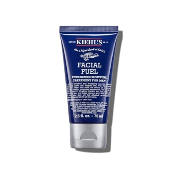 Kiehl's Facial Fuel Moisturizer for Men, Energizing Face Cream with Vitamin C