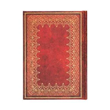 Foiled Midi Lined Hardcover Journal - Art Deco Design - 144pg