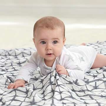 aden + anais Silky Soft Swaddle Blanket,100% Bamboo Viscose Muslin Blankets for Girls & Boys, Baby R...