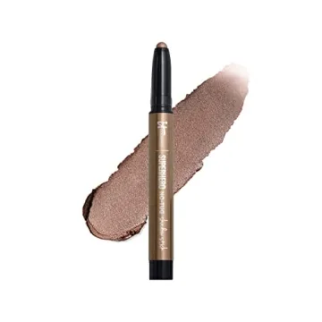 IT Cosmetics Superhero No-Tug Waterproof Eyeshadow Stick - Longwear, Blendable Cream Eyeshadow for S...