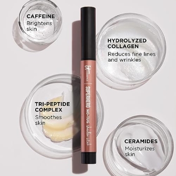 IT Cosmetics Superhero No-Tug Eyeshadow Stick - Metallic Pewter