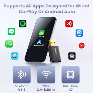 Mini Wireless CarPlay Adapter for Effortless Driving Experience