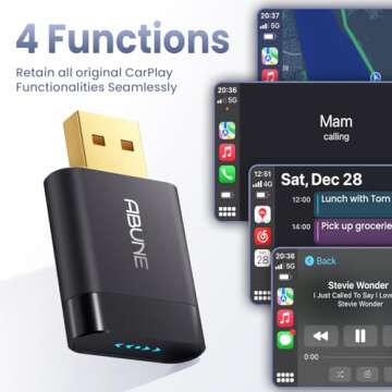 Mini Wireless CarPlay Adapter for Effortless Driving Experience