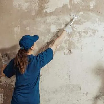 ORIENTOOLS Heavy Duty 4-inch Razor Blade Scraper with Long-Handle, Cleaning Glass Wall Scraper, Painting stripping tools,Tile Adhesive Removal