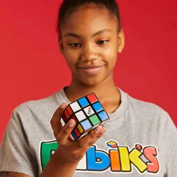 Hasbro Hasbro Gaming Rubik's 3X3 Cube, Puzzle Game, Classic Colors