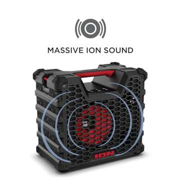 Ion Audio Tailgater Tough Bluetooth Speaker - 65W Power