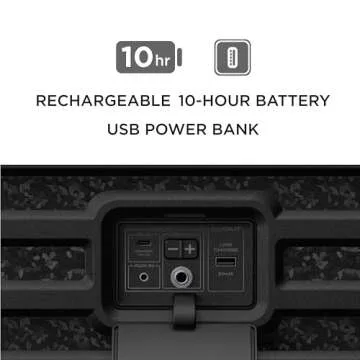 Ion Audio Tailgater Tough Bluetooth Speaker - 65W Power