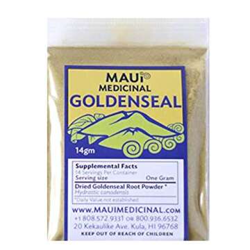 Maui Medicinal Goldenseal Powder 14 Grams
