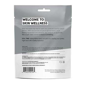 Acure Foil-Time Silver Mask for Rejuvenated Skin