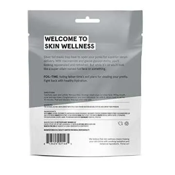 Acure Foil-Time Silver Mask for Rejuvenated Skin