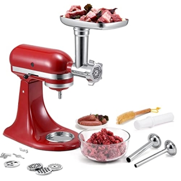 KITOART Meat Grinder Attachment for Easy Kitchen Tasks