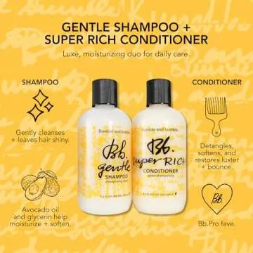 Bumble and bumble. Super Rich Hair Conditioner For Every Day | Hydrating + Adds Shine | Curly, Wavy, Straight, 33.8 Fl Oz
