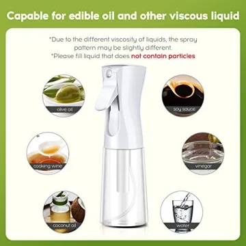 Mistifi Oil Sprayer - 6oz Versatile Kitchen Accessory