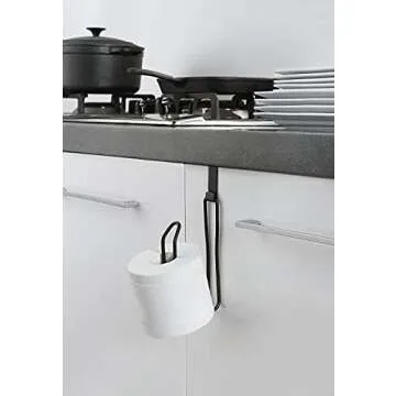 SunnyPoint Over The Tank Toilet Paper Holder for Small Bathrooms