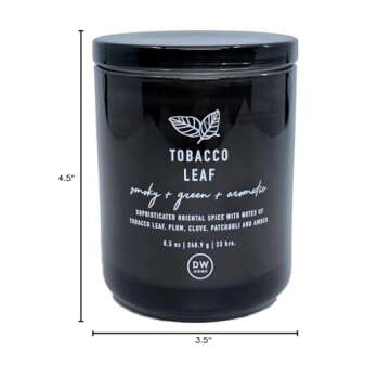 DW Home Tobacco Leaf Scented Candle