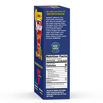 Spike Seasoning Salt Free Flavor Enhancer for Gourmet Cooking