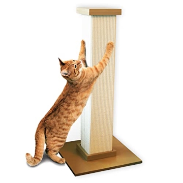 SmartCat Ultimate Cat Scratching Post - Durable and Tall