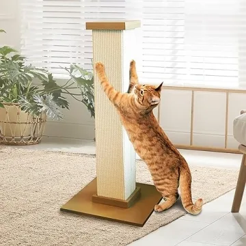 SmartCat Ultimate Cat Scratching Post - Durable and Tall