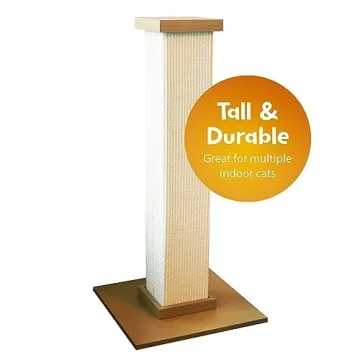 SmartCat Ultimate Cat Scratching Post - Durable and Tall