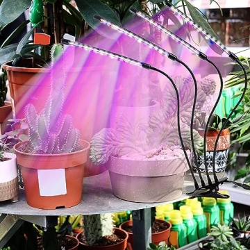 LEOTER LED Grow Light for Indoor Plants - Efficient and Adjustable