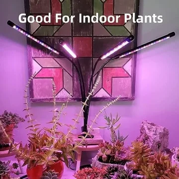 LEOTER LED Grow Light for Indoor Plants - Efficient and Adjustable