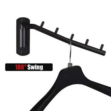 Maximize Space with JQK Folding Clothes Hanger Rack