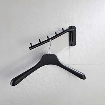 Maximize Space with JQK Folding Clothes Hanger Rack