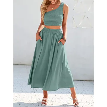 Elegant Two-Piece ANRABESS Outfit for Women
