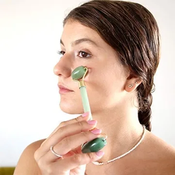 Anti-Aging Jade Roller & Gua Sha Stone Gift Set