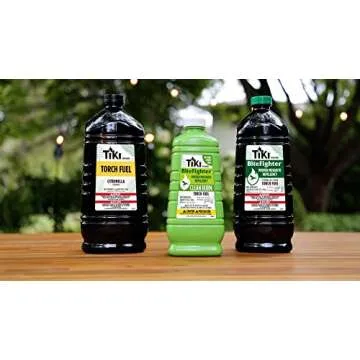 TIKI Clean Burn Torch Fuel, Low-Soot Citronella for Outdoors