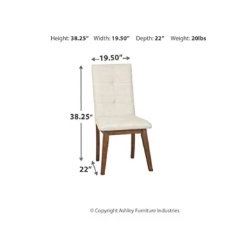 Comfortable Mid Century Dining Chairs Set of 2