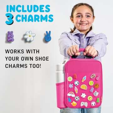 Fit & Fresh Charm Lunch Bag - Insulated Kids Lunch Box