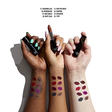 NYX Hydrating Satin Lipstick in Opinionated Burgundy