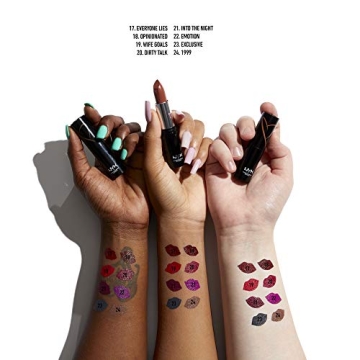 NYX Hydrating Satin Lipstick in Opinionated Burgundy