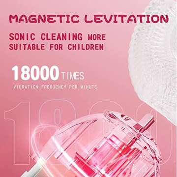 Kids U Shaped Electric Toothbrush for Ages 2-6 - Fun & Effective