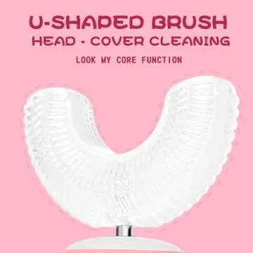 Kids U Shaped Electric Toothbrush for Ages 2-6 - Fun & Effective