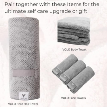VOLO Cloud Pink Spa Headband & Scrunchie Set for Women