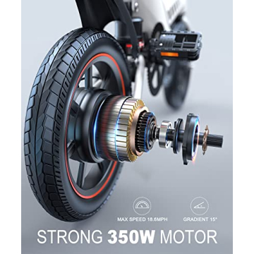 Sailnovo Electric Bike for Adults and Teens, 18.5MPH