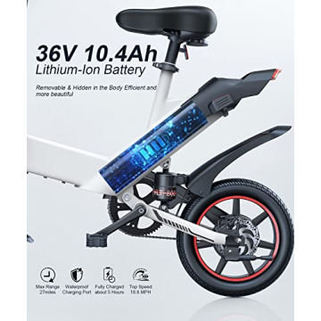 Sailnovo Electric Bike for Adults and Teens, 18.5MPH